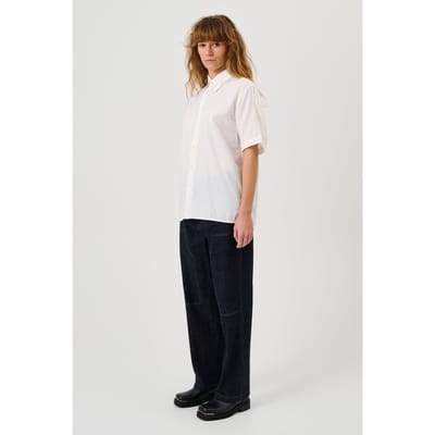 Soulland Jodie Shirt Off White Multi Maat: XS/S | Overhemden Outlet | Unisex | Wit