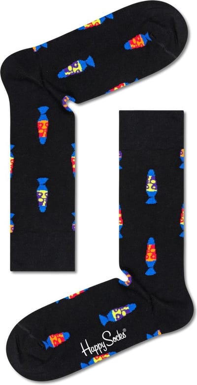 Happy Socks LIght Me Up Sock - unisex sokken - Unisex - Maat: 36 - 40