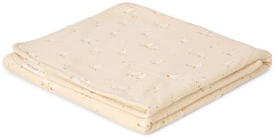 Ledikant deken - Fleece - Beige - Newborn Naturals - Little Goose