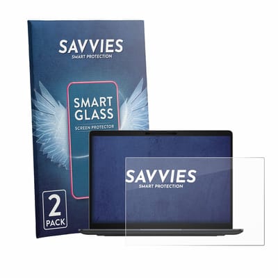 2 Stuks Savvies Screenprotector - geschikt voor Dell Pro 7 Series 13 P713260 - beschermfolie glas transparant