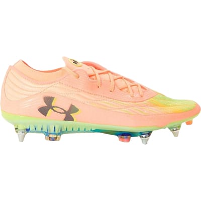 Under Armour Clone Magnetico Elite 4 voetbalschoenen voor heren (Oranje)