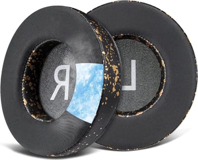 Dailygoods - SOULWIT 90mm Cooling Gel-oorkussens vervanging voor JBL Synchros E50 E50BT S500 S700 draadloze hoofdtelefoons, Earpads en Cushions met geluidsisolerend schuim
