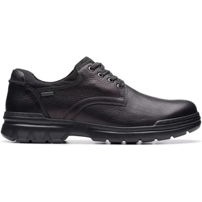 Clarks Rockie WalkGTX - heren veterschoen - Zwart - waterdicht - maat 40 (EU) 6.5 (UK)
