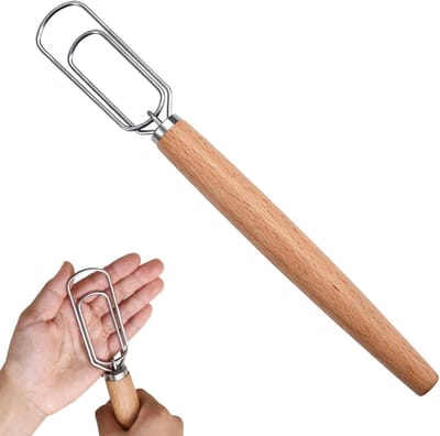 Deegroerder - Zuurdesem Mixer - Broodbakken - Roestvrijstalen Constructie - 303x37cm - Zilverkleurig
