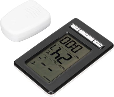 Draadloos Weerstation met Binnen en Buiten Temperatuurmeter en Klok