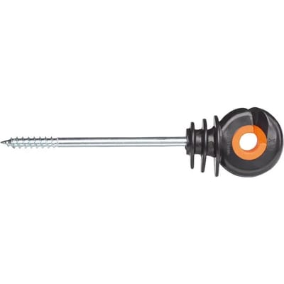 Gallagher Afstandschroefisolator XDI Hout 10cm (20) - Voor draadgeleiding en isolatie op houten palen