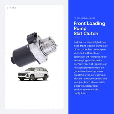 Dailygoods- Slipkoppeling Geschikt Voor Kia Sorento/Sportage AWD - Vervanging Achterdifferentieel - IJzer - Eenvoudige Installatie - OEM Nummer 478103B520/478103B500 - Differential