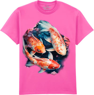 Koi Karpers Koi Carp The Coloured House T-shirt S