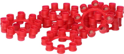 PartyXlotion Plaffertjes ringen voor een 8 schots pistool - 12x stuks - speelgoed wapens - pistolen - revolvers