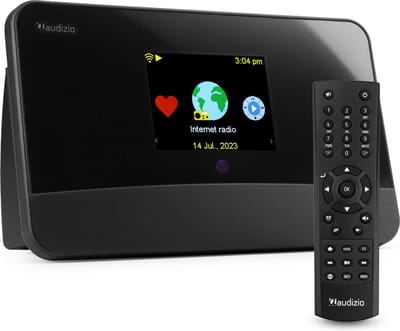 DAB tuner - Audizio Livorno - dab radio - internet radio met wifi en dab
