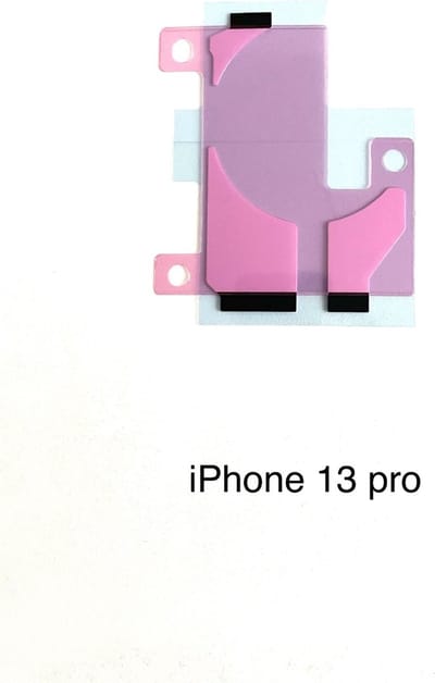 iPhone 13 pro batterij sticker / Adhesive - Originele Pasvorm.