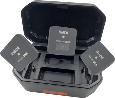 Draadloze Oplaadcase voor Microfoons - Compatibel met Wireless GO 2