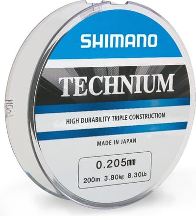 Shimano Technium VisLijn 200M 0.20mm Grey Nylon