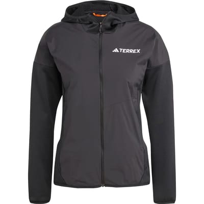 Dames wandeljack met capuchon adidas Terrex Xperior Climawarm+ Wind Light