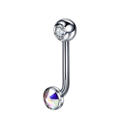 Piercing titanium multi kleur 1.6x11 - LMPiercings