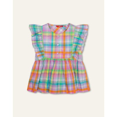 Oilily Bajour Blouse- maat116/6yr Prism Roze