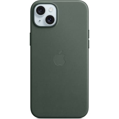 Apple FineWoven Case with MagSafe geschikt voor iPhone 15 Plus - Evergreen