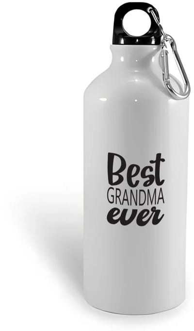 Hacebo® - Best grandma ever waterfles - Oma - oma mama - Moederdag - cadeau - verjaardag - Oma - water fles - 400ML