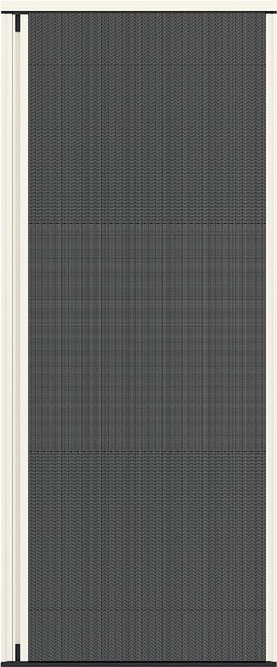 Livn Plisse Deurhor Magnetisch Plus 100x199cm - Zeer soepel schuivend - Hoogte en breedte inkortbaar - Zowel links als rechts te monteren
