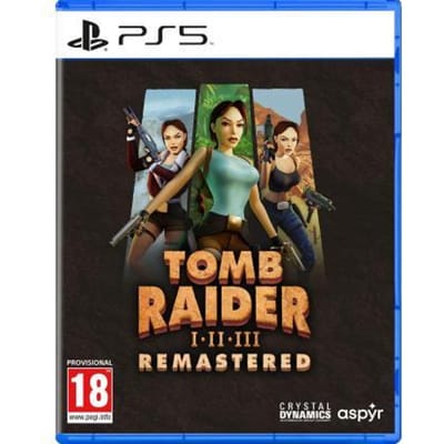 Sony PlayStation 5 PS5 Tomb Raider I-III Remastered Games