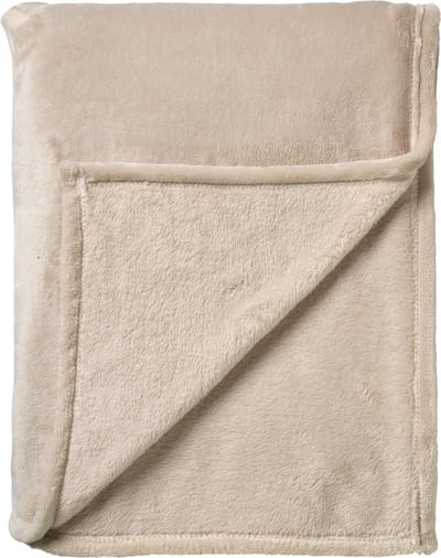 Dutch Decor - MARLEY - plaid 150x200 cm - fleece deken - extra dik - Pumice Stone - beige
