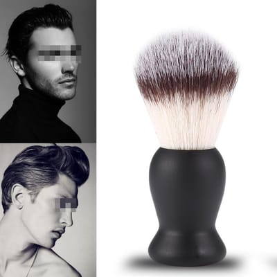 Heren Scheerkwast van Synthetisch Haar voor het Trimmen van Baard en Snor, Ideaal voor de Salon en Thuisgebruik