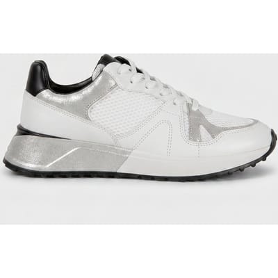 Michael Kors Jaime Trainer Opwht Multi Size: 36.5 | Sneakers Outlet | Dames | Zwart