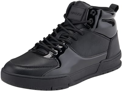 OMBRE Schoenen - Veters - Effen Zwart 40