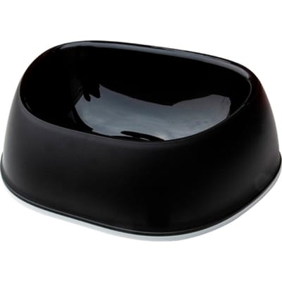 Moderna plastic hondeneetbak Sensi bowl 2200 ml zwart