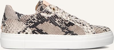 Fred De La Bretoniere Storm Isa Sneakers - Leer - Dames - Creme - Maat 36