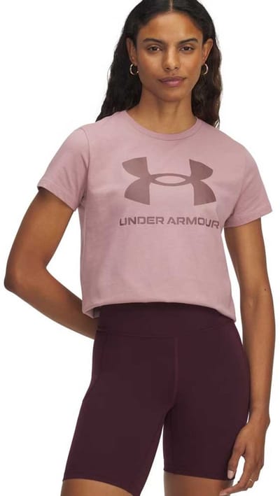 Under Armour Live Sportstyle Graphic T-shirt Roze M Vrouw