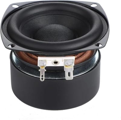Subwoofer Luidspreker - Audio Bass - Muziek Luisteren - HiFi Geluid - 3 Inch - Zwart
