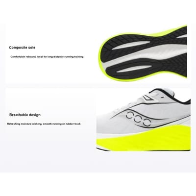 Saucony Triumph 22 Wit Citroen Heren Sneakers S20964-135 42.5 white