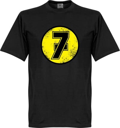 Barry Sheene No7 T-Shirt - Zwart - XL