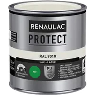 Renaulac Houtlak Binnen Protect - Zuiver Wit - Mat - 250ml