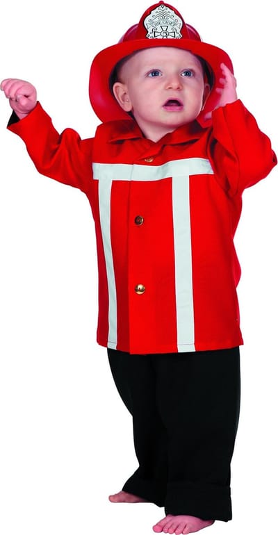 Baby Brandweerpakje - Maat 74