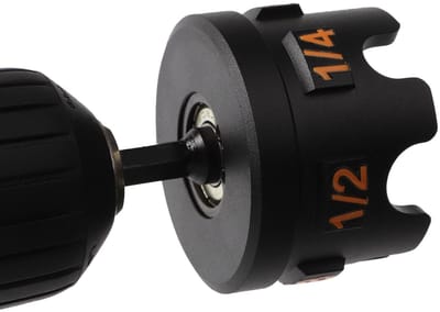 Dailygoods - Scharnier Booropzetstuk - Moeren en Bouten Verwijderen - Geschikt voor 1/4 3/8 en 1/2 Inch - Snelle Bevestiging - Duurzaam en Efficiënt -...