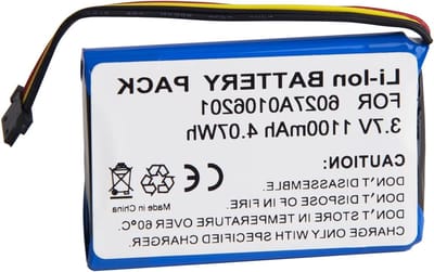 JGS Premium - Vervangende batterij voor GPS-navigatie (1100mAh 3.7V Li-Ion) met hoge capaciteit