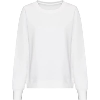 Just Hoods - AWDis Sweat Dames - Arctic White maat L