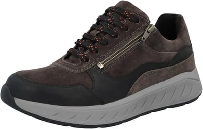 Solidus sneaker grijs zwart H/K (Maat - 7,5, Kleur - Zwart)