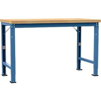Manuflex werkbank Profi speciaal, tafelblad multiplex, 1500 x 700 mm, briljantblauw