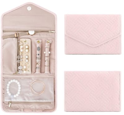 1 stuk sieraden opbergtas - draagbare sieraden tas Geschikt Voor oorbellen - Opbergaccessoires - Sieradenhouder Organizer - Reissieradenorganizer - Sieradenkistje Geschikt Voor dames Geschikt Voor op reis