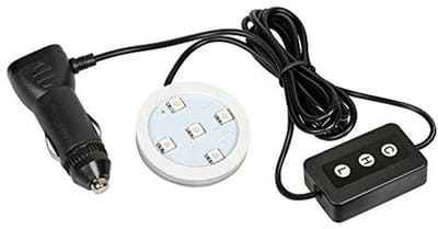 LED-lichtsokkel 12/24V met 7 kleuren en dimmer