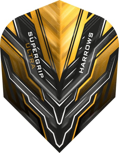 Harrows Supergrip Ultra Gold - Dart Flights