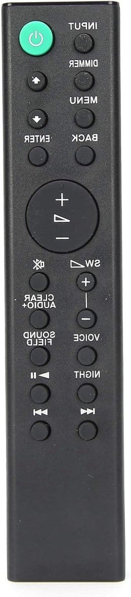 Vervangende afstandsbediening voor Soundbar, geschikt voor HT-RT3, HT-CT390 en RMT-AH200U, eenvoudig te gebruiken en betrouwbaar
