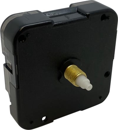 Cuhostki - 1 stuk - quartz stil uurwerk - kwartsuurwerk scanner - zwarte plastic - 55x55mm - voor wandklok reparatie