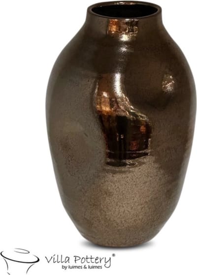 Vaas - Villa Pottery - Decoratie - Woondecoratie - Keramiek - Campari 1_1 Golden