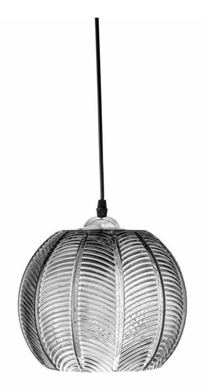 Bloomingville - Adar Pendant Lamp - Grey - Glass