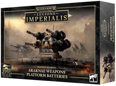 Warhammer The Horus Heresy - Legions Imperialis - Araknae Weapons Platform Batteries (03-101)