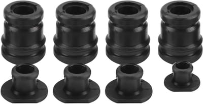 Doppenset Kettingzaag - Handvat Dop - Bosbouw Onderhoud - Robuuste Constructie - 9.98 x 7.98 x 3.99 cm - Zwart